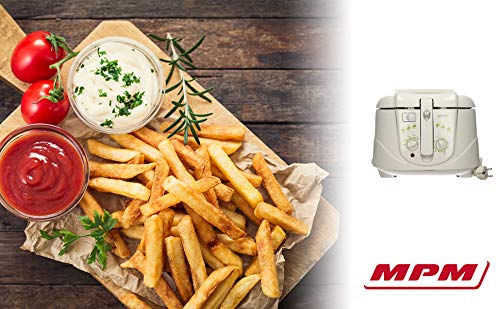 MPM MFR-03 friggitrice olio 2,5 L 1800W termostato