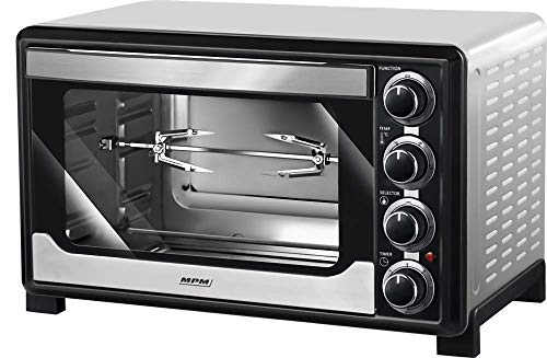 MPM MPE-06/T Forno Elettrico Ventilato 32 L 1600W Girarrosto