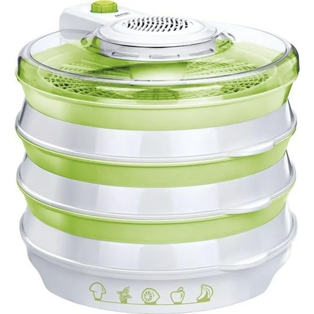 MPM MSG-06 essiccatore alimentare 6 vassoi 400 W pieghevole