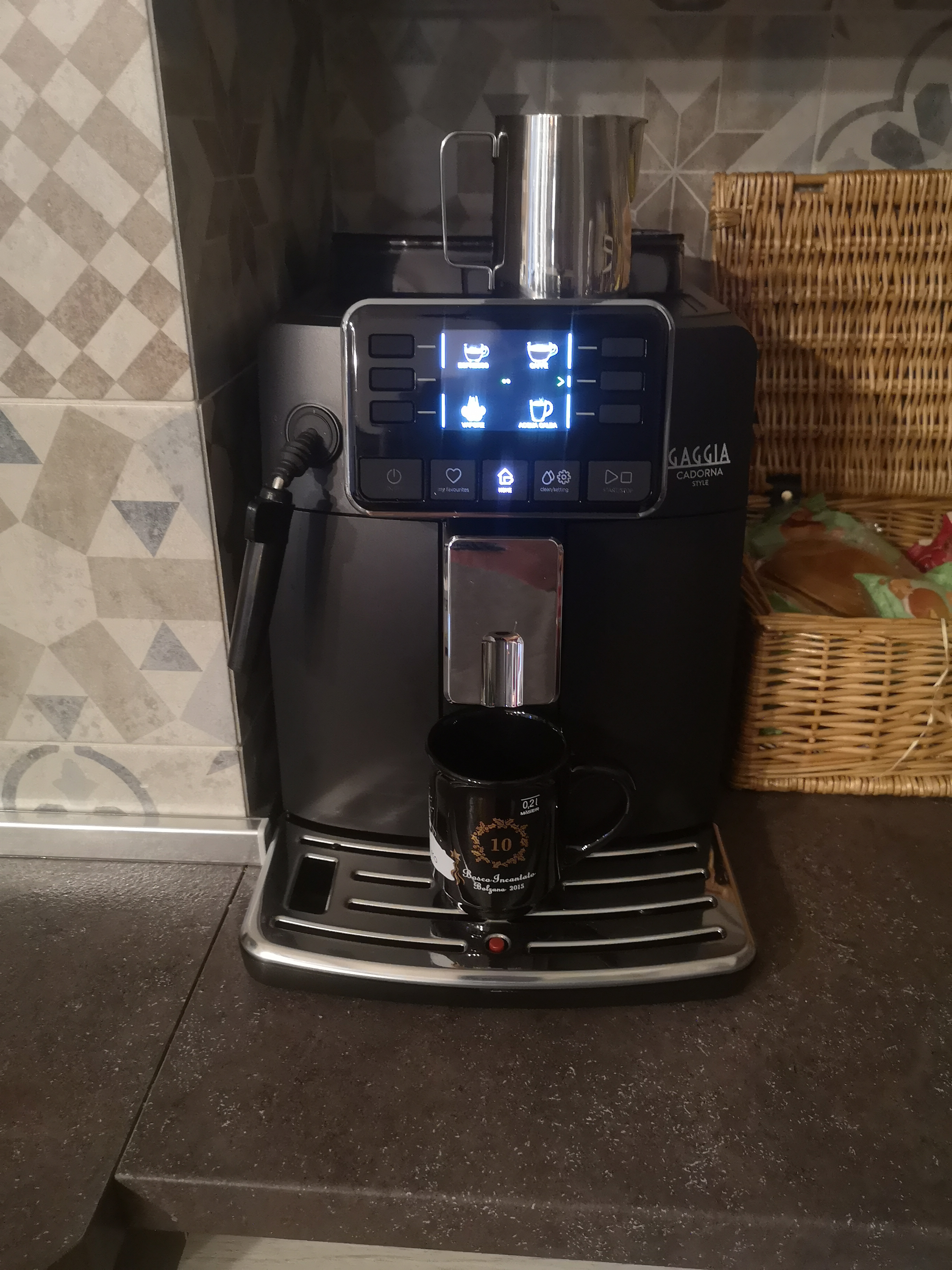 Gaggia Cadorna Style RI9600/01 automatica nera 6 bevande
