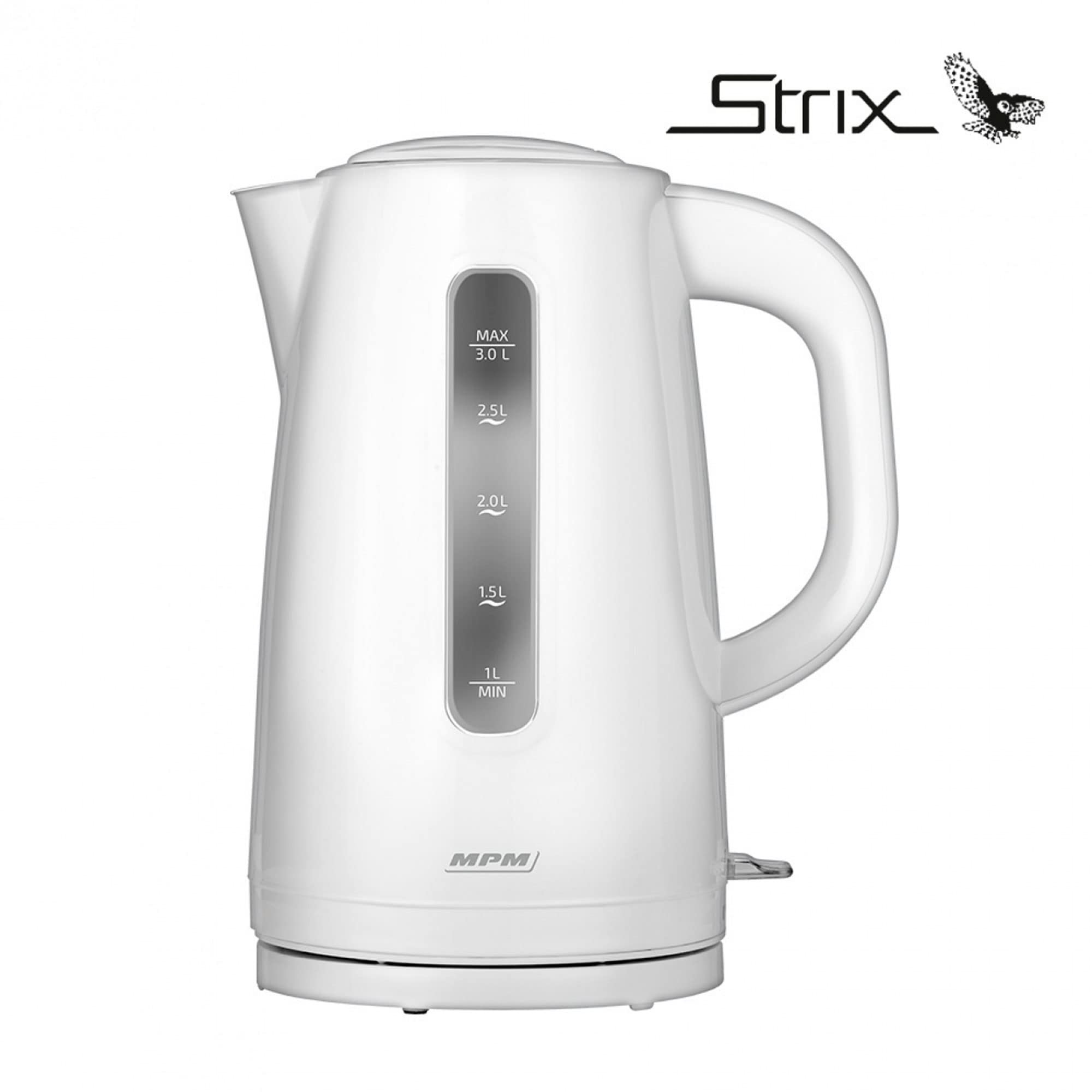 MPM MCZ-101 Bollitore Elettrico 3 L Bianco 2200W