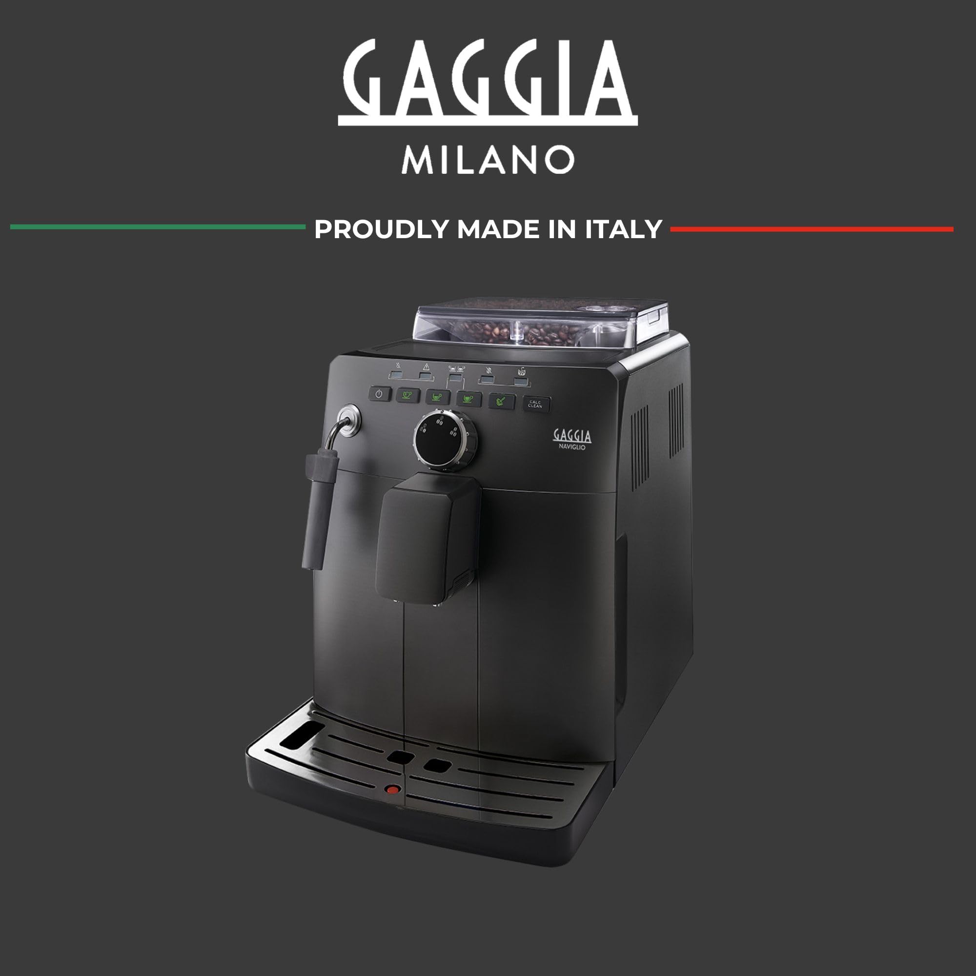 Gaggia Naviglio HD8749/01 macchina caffè automatica Nero 2L 15 bar