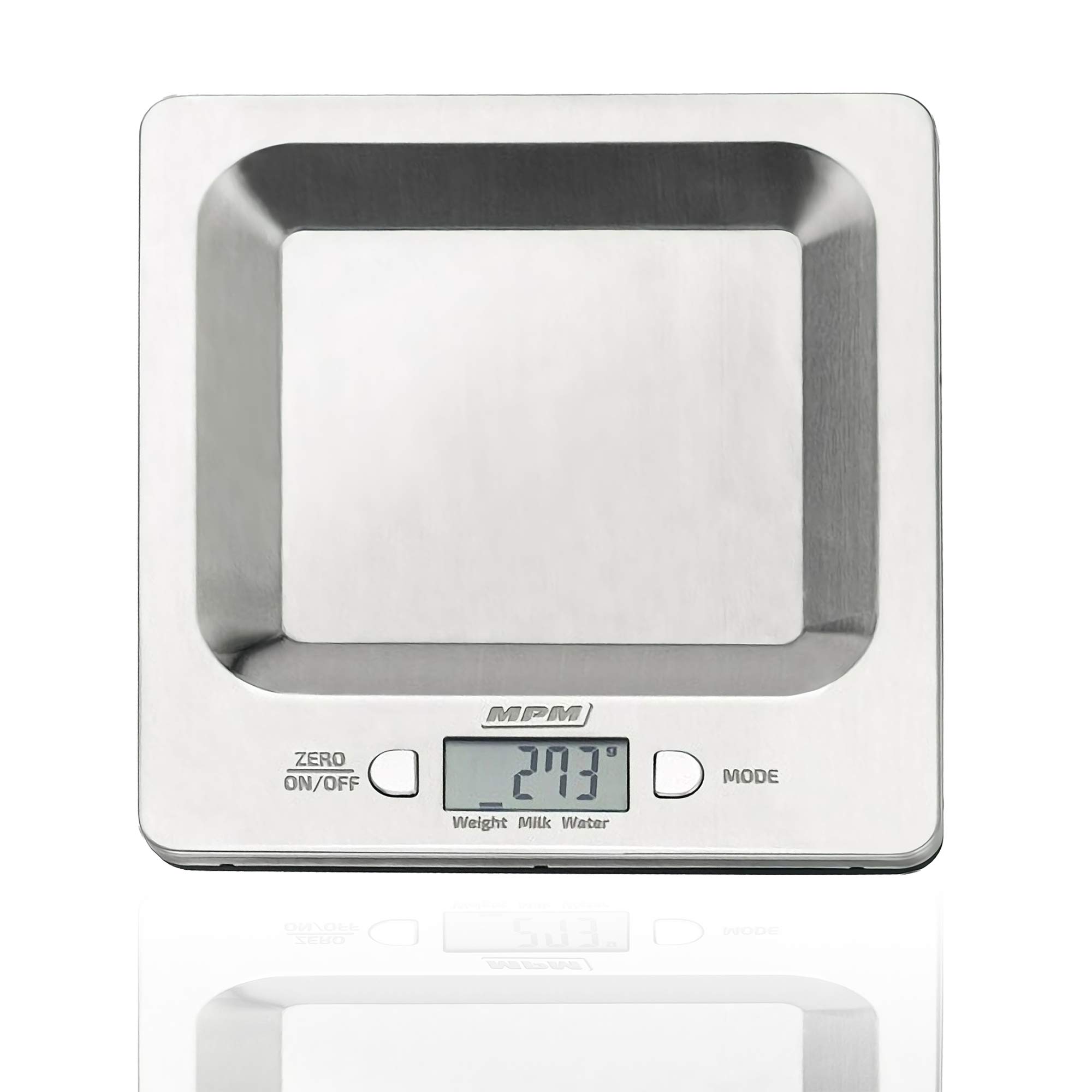 MPM MWK-04M Bilancia Cucina Acciaio 5 kg Inox