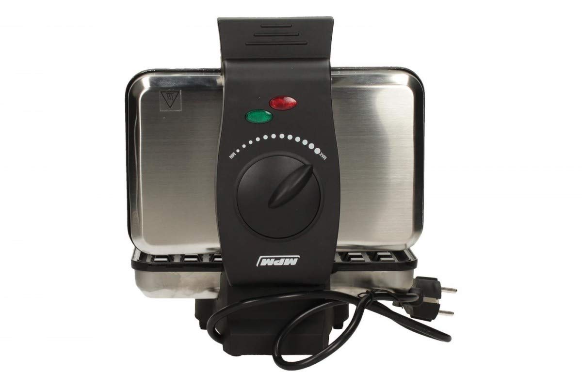 MPM S633G piastra waffle belghe 2 cialde 1200 W