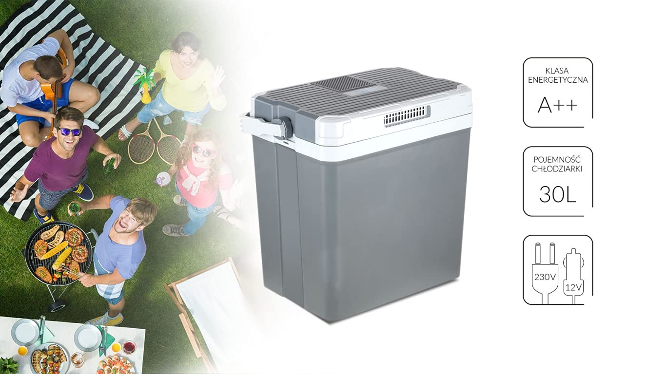 MPM 35-CBM-09Y Frigo Portatile Grigio 30L 12V/220V