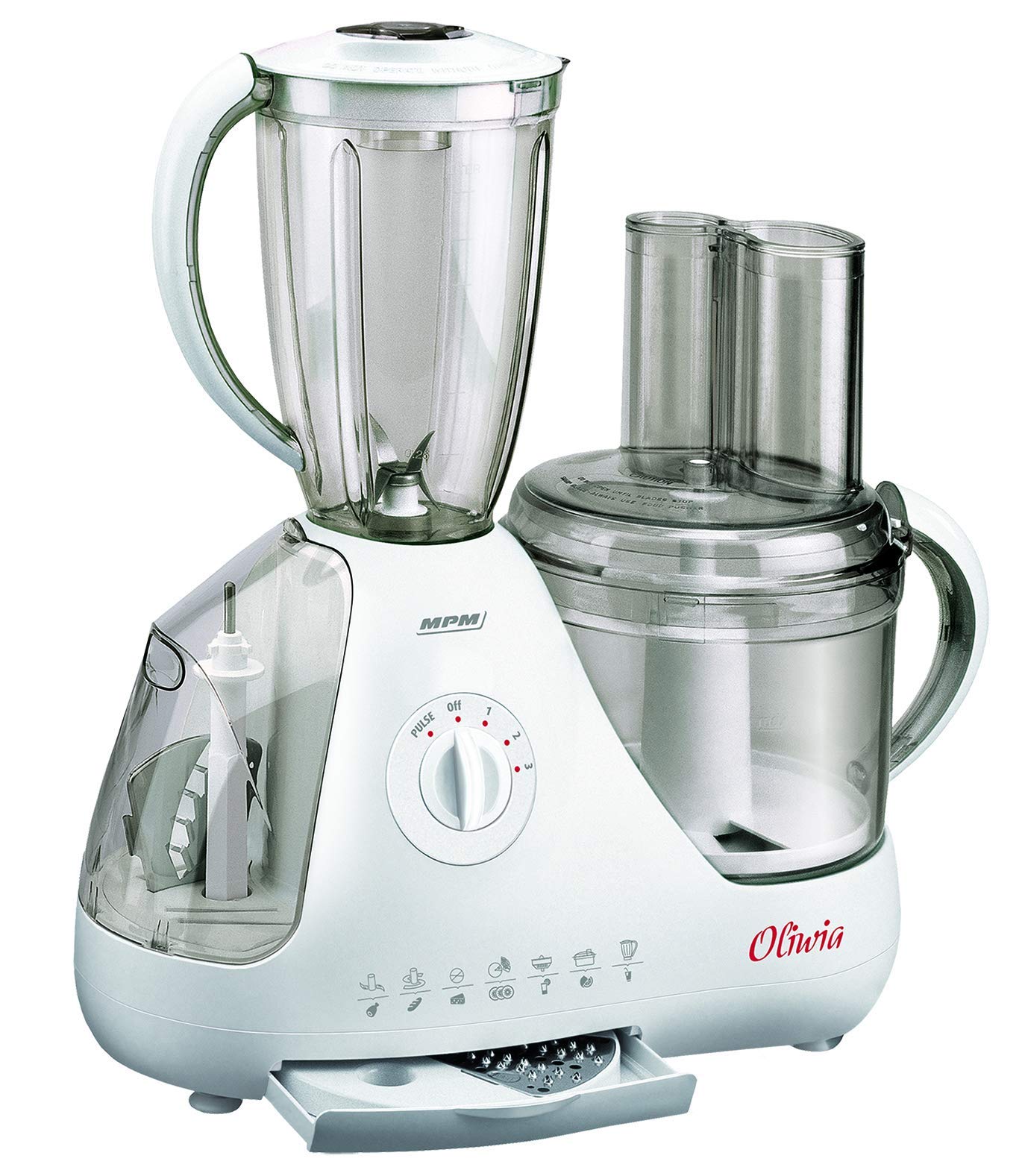 MPM MRK-10 Robot Cucina 1.5 L 800W Bianco
