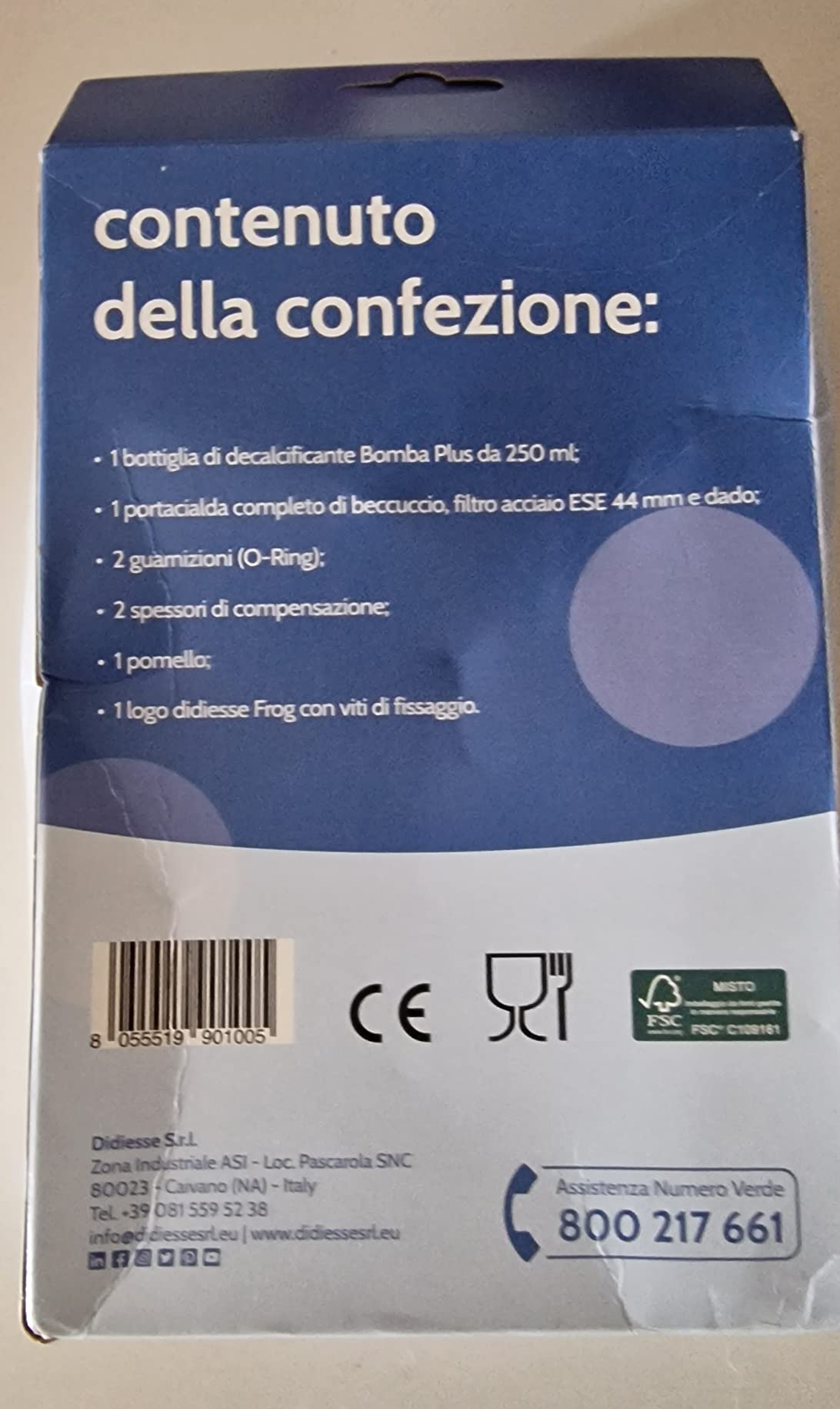 Didiesse Frog kit assistenza manutenzione fai da te