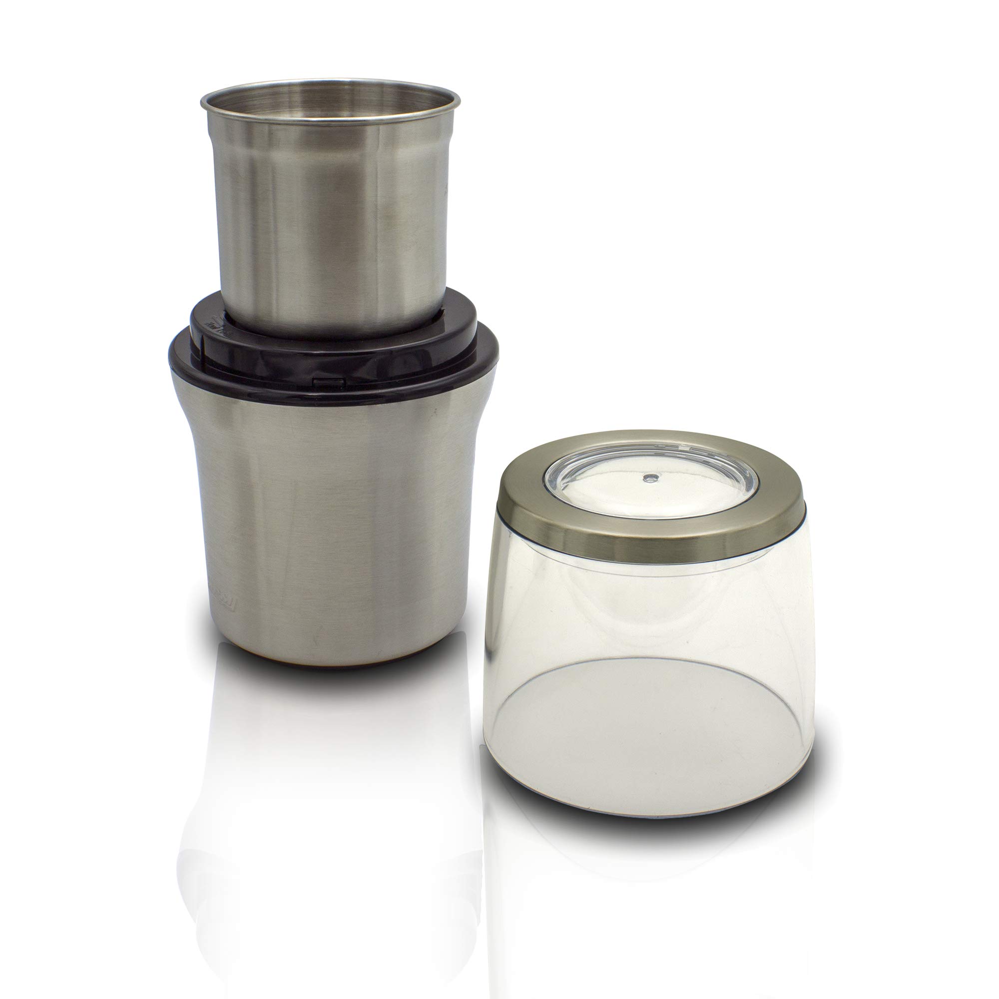MPM MMK-06M Macinacaffè Elettrico 2x70g Acciaio 200W