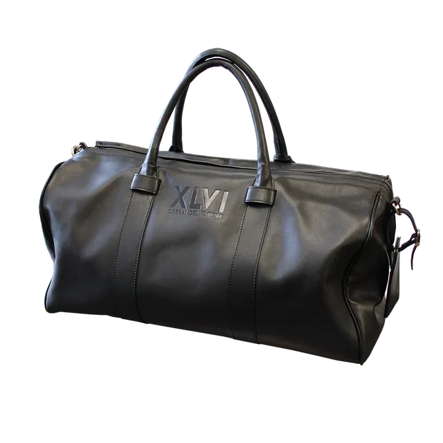 XLVI Operai del Vapore Merchandising Borsa da viaggio in pelle