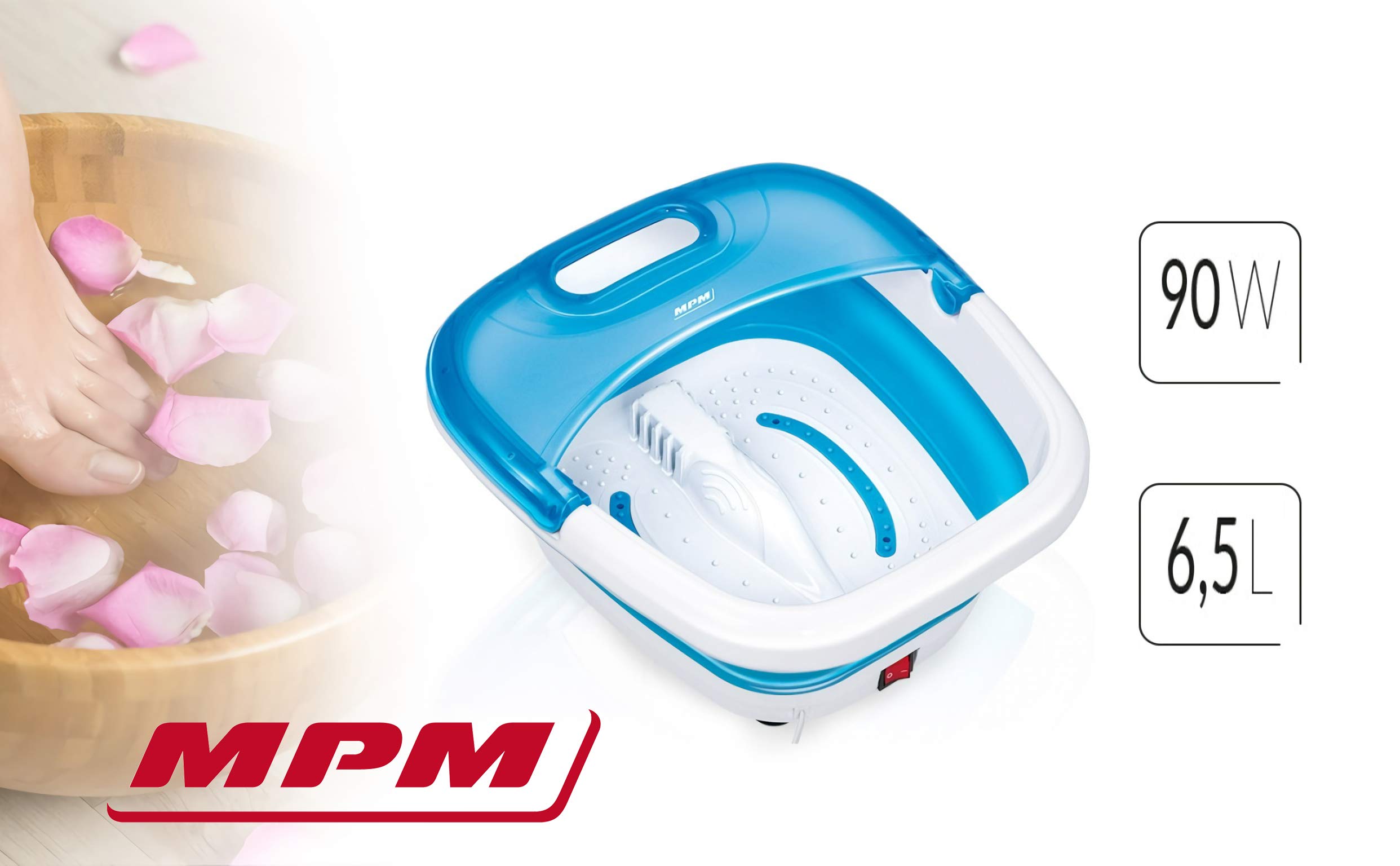 MPM MMS-04 Massaggiatore Piedi Idromassaggio 90W