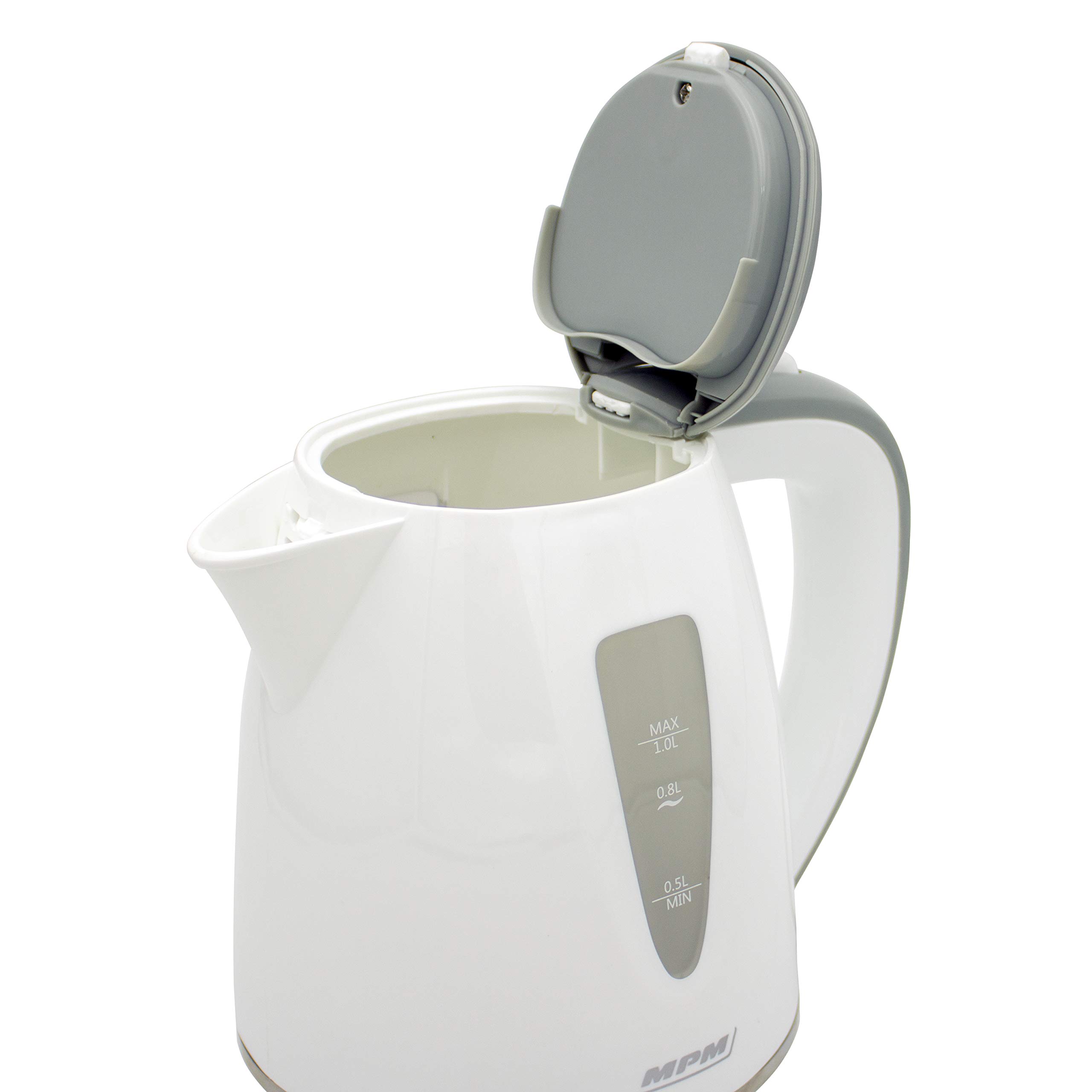 MPM MCZ-64 Bollitore Elettrico 1 L Bianco 1200W