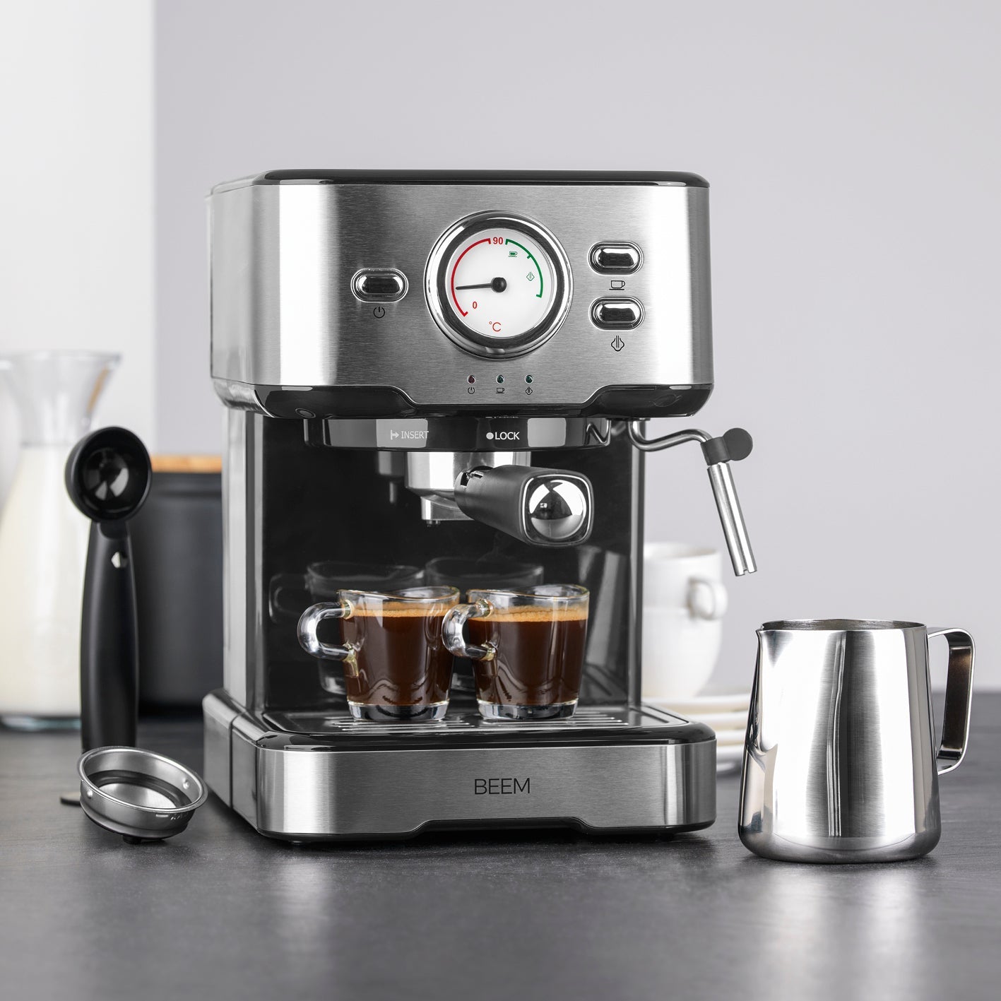 Beem Espresso-Select macchina espresso portafiltro 15 bar 1,5 L