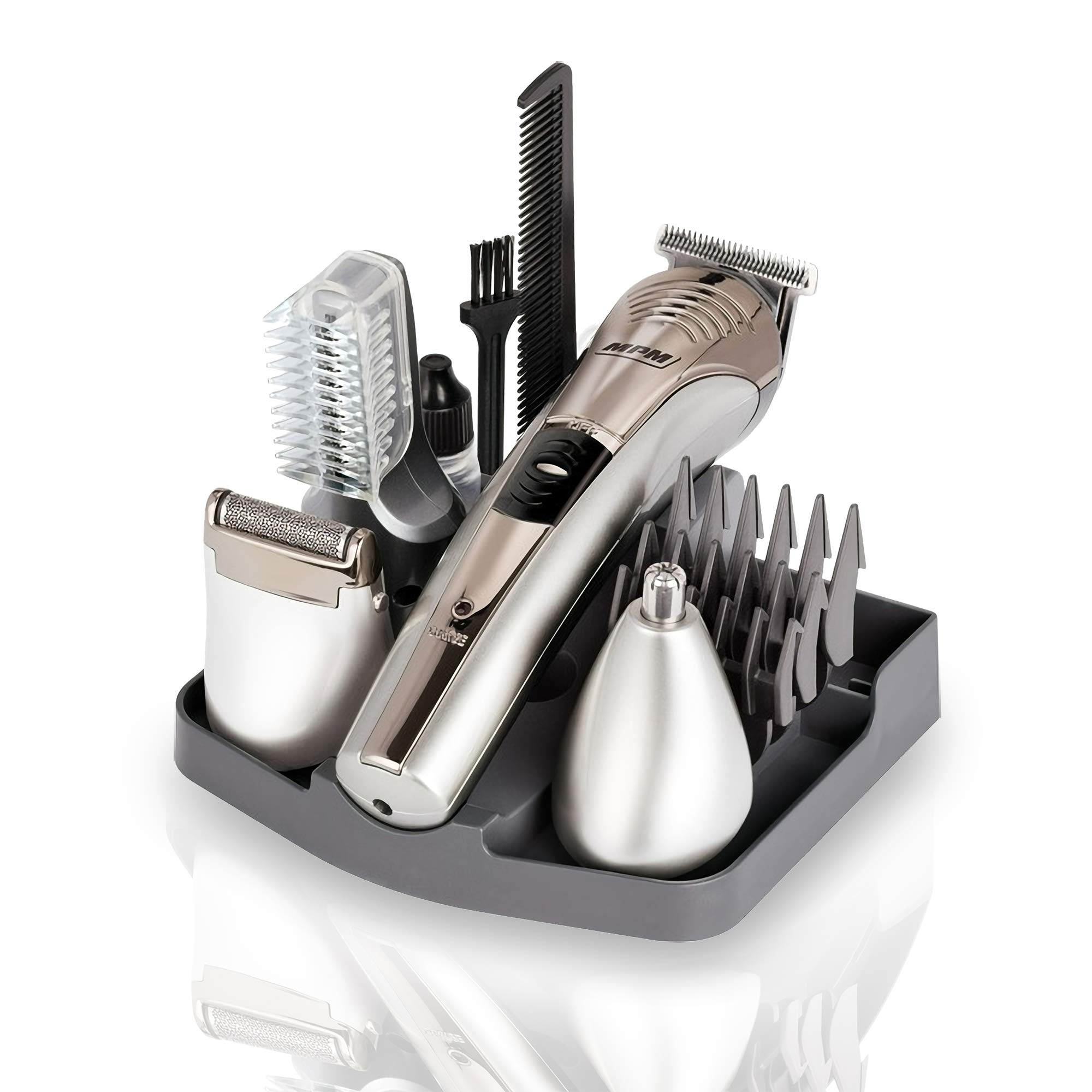 MPM MMW-04 Tagliacapelli Senza Fili Set Barba e Corpo