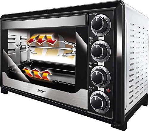 MPM MPE-06/T Forno Elettrico Ventilato 32 L 1600W Girarrosto