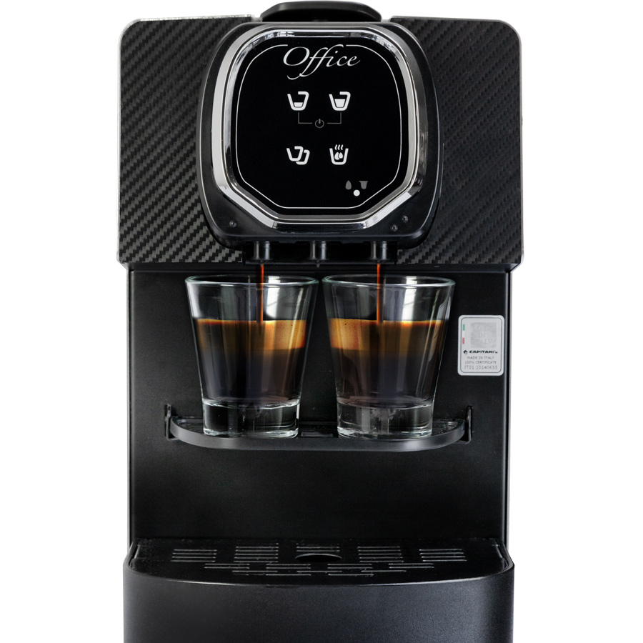 Capitani Office 2D2 macchina caffe capsule acciaio 20 bar