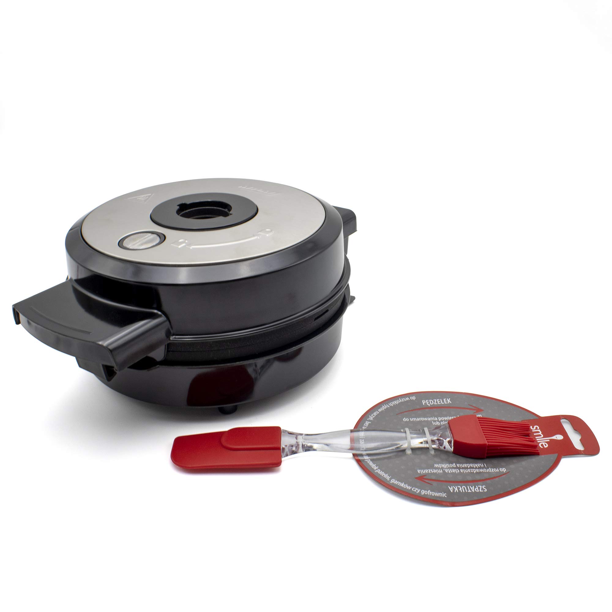 MPM MGO-31M piastra waffle 4 cialde 700W acciaio