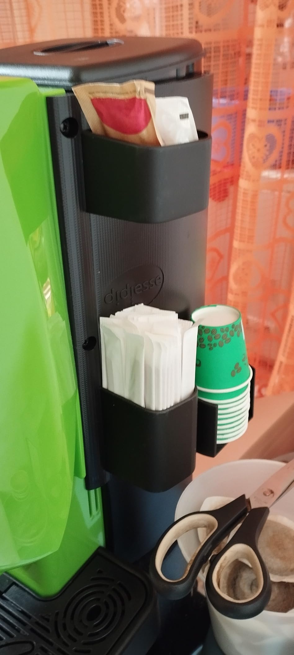 Didiesse Baby Frog Kit Porta Accessori Macchina Caffè Nero