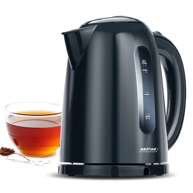 MPM MCZ-85/G1 Bollitore Elettrico 1,7L Nero 2200W