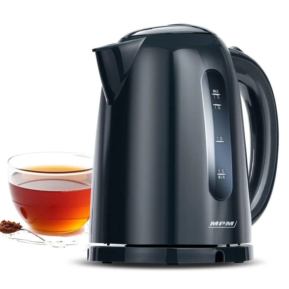 MPM MCZ-85/G1 Bollitore Elettrico 1,7L Nero 2200W