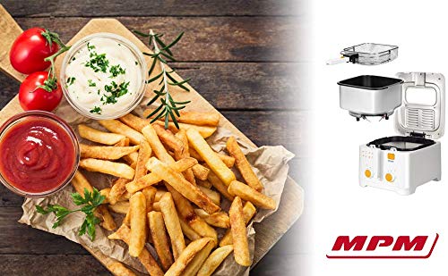 MPM MFR-08 Friggitrice Elettrica 2,5L Antiaderente 1800W
