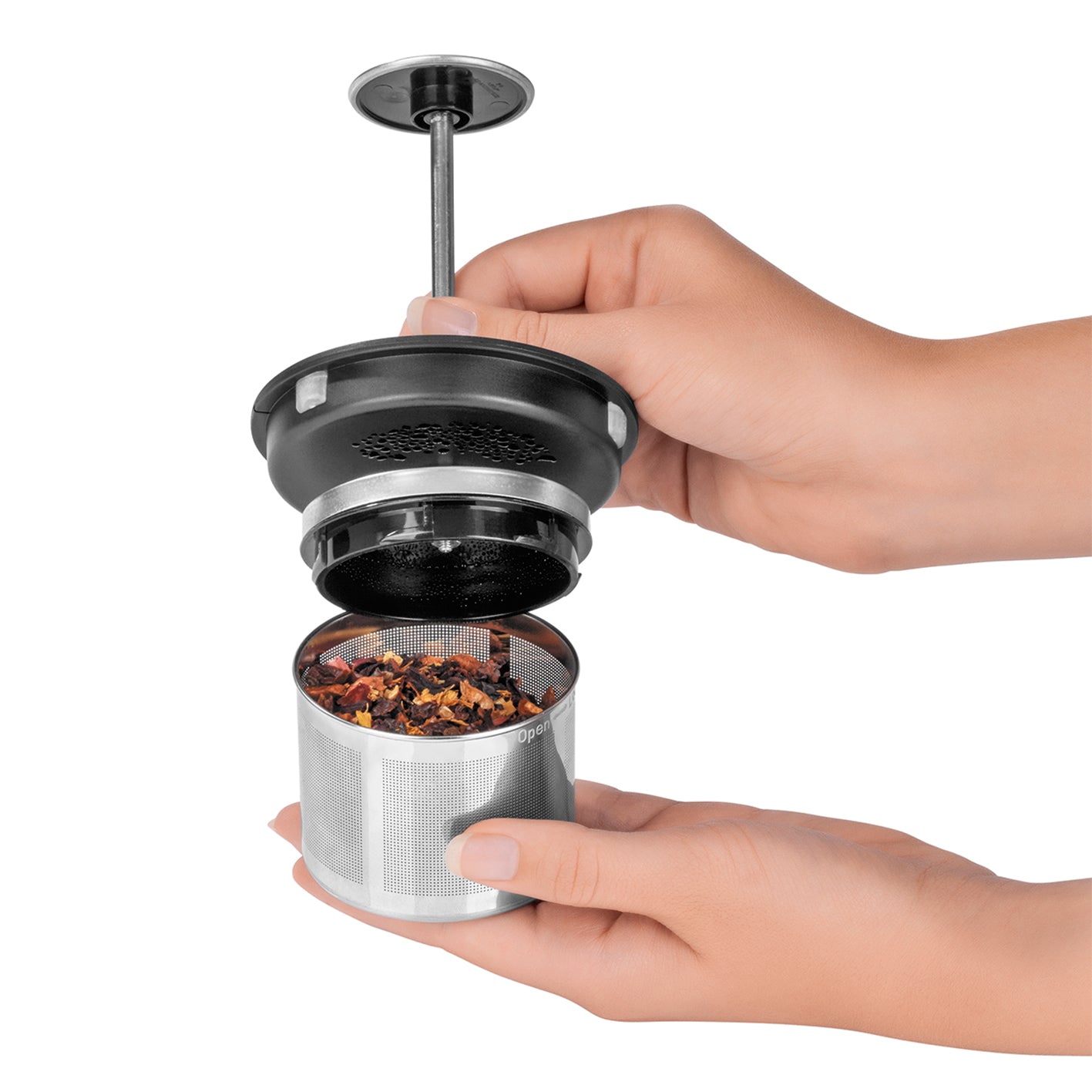Beem Teatime II bollitore tè vetro 1,7 L con infusore