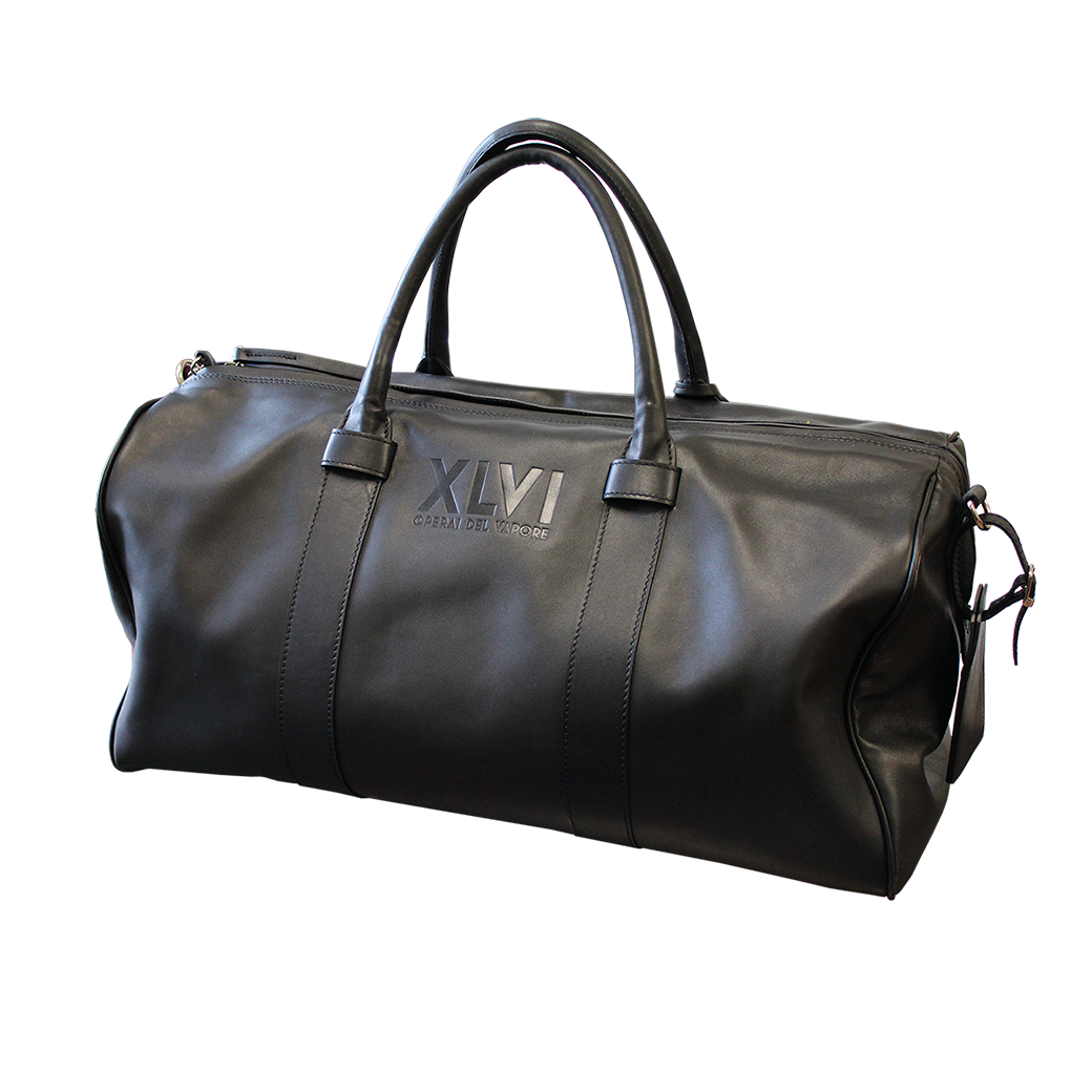 XLVI Operai del Vapore Merchandising Borsa da viaggio in pelle