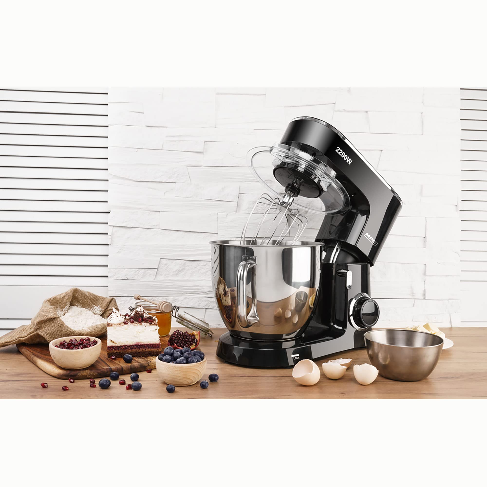 MPM MRK-19B planetaria 6,5 L 2200W 6 velocità nera