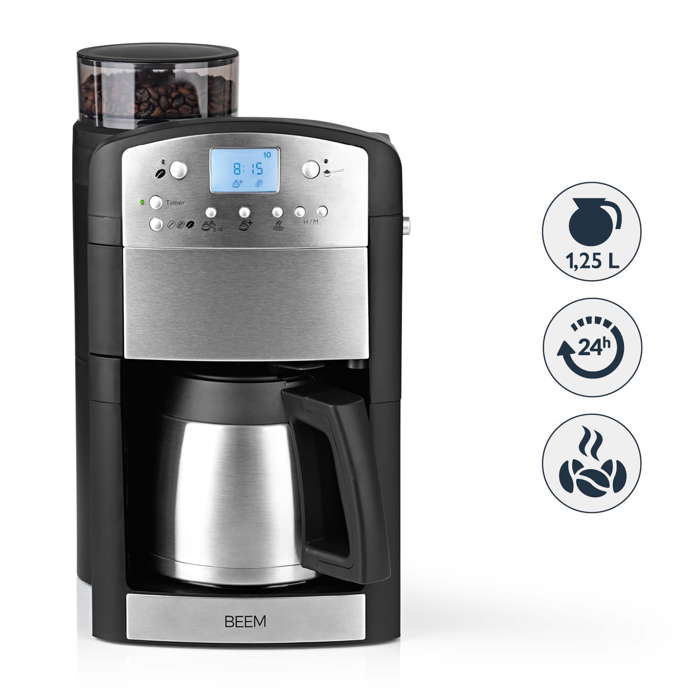 Beem Fresh-Aroma-Perfect caffettiera filtro thermo 10 tazze
