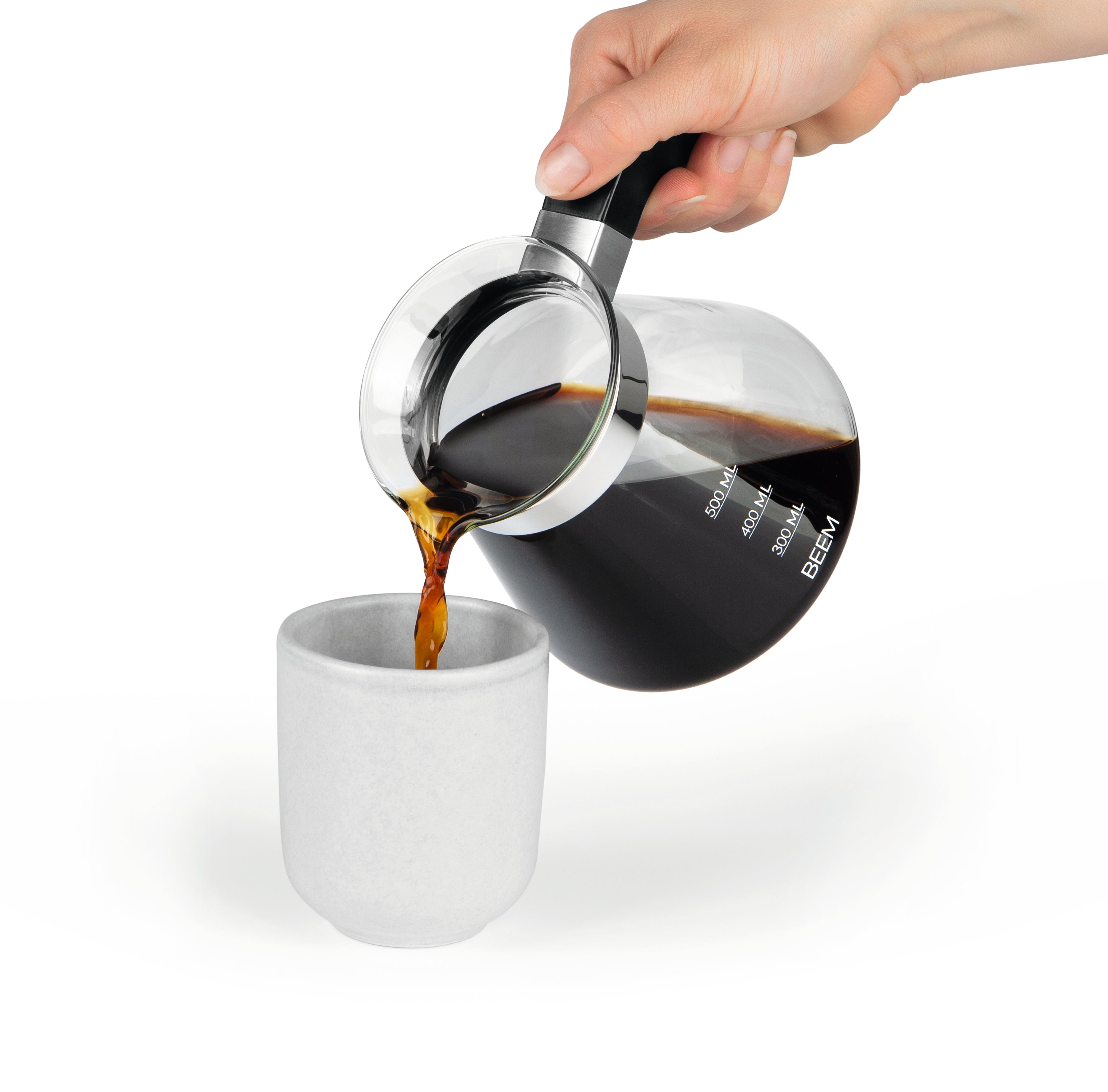Beem Pour Over caraffa vetro ricambio 500 ml 4 tazze