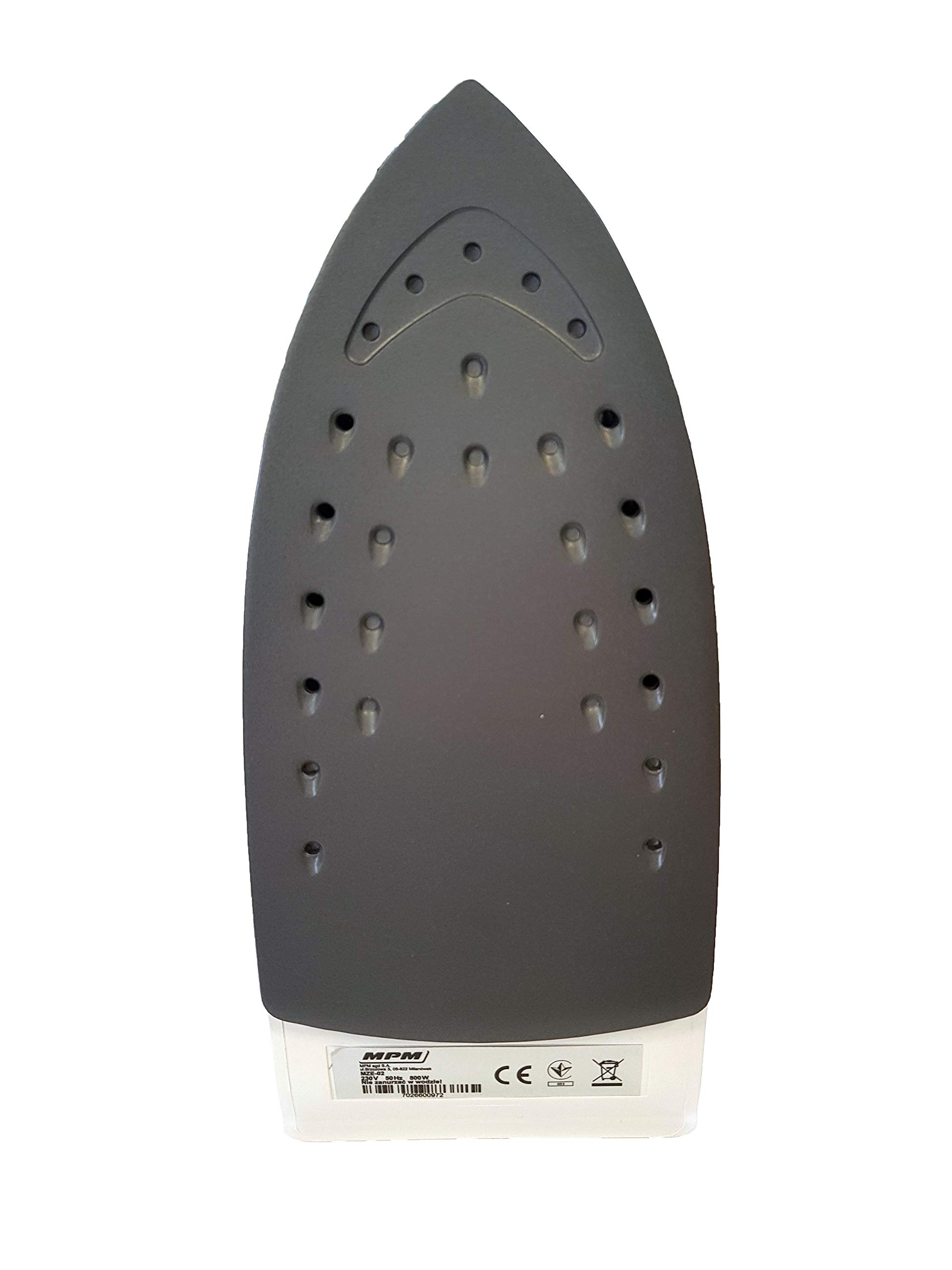 MPM MZE-02 ferro da stiro da viaggio 800 W bianco blu