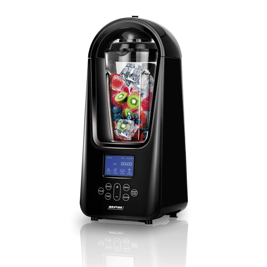 MPM MBL-26 Frullatore Sottovuoto 1,5 L 800W Nero Tritan