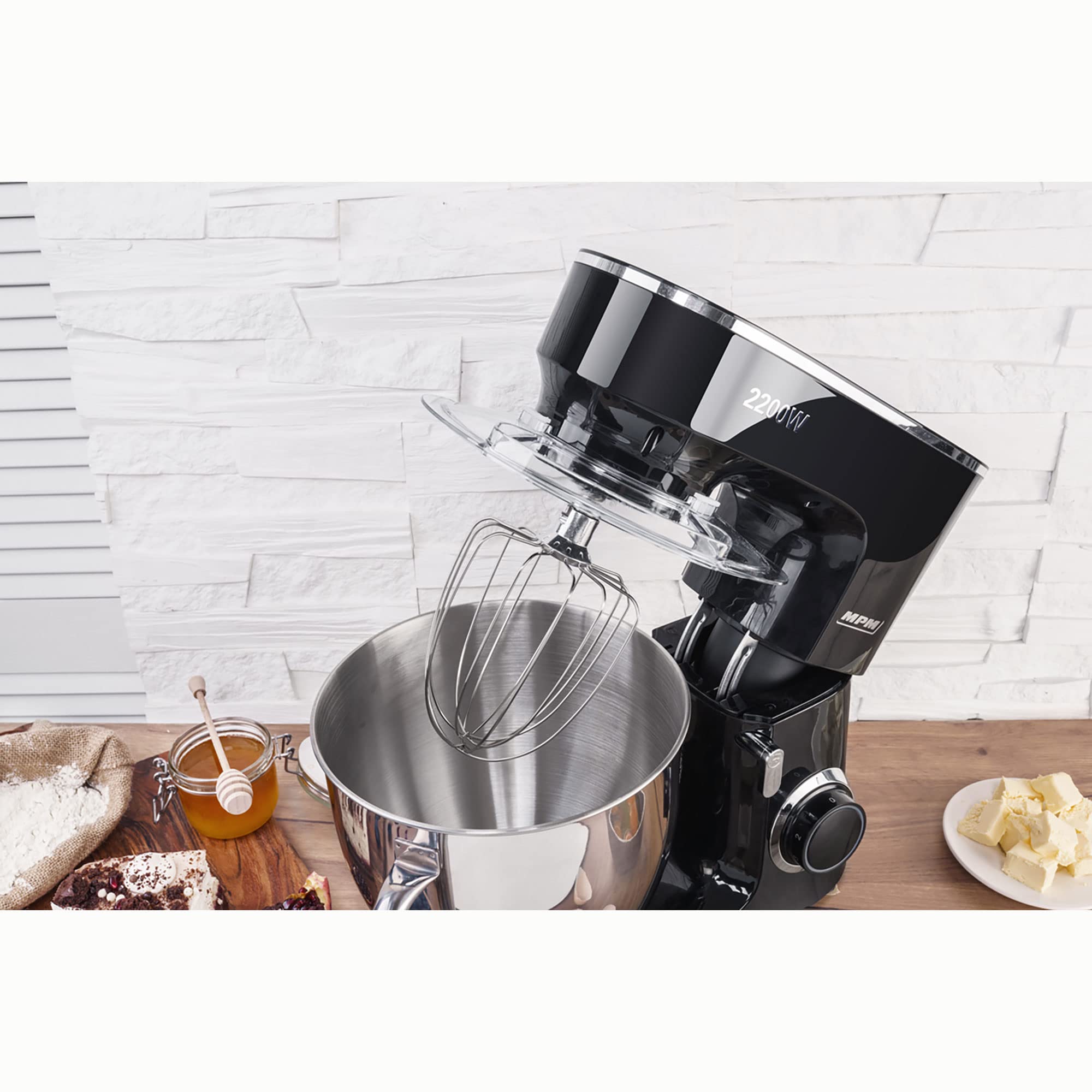 MPM MRK-19B planetaria 6,5 L 2200W 6 velocità nera