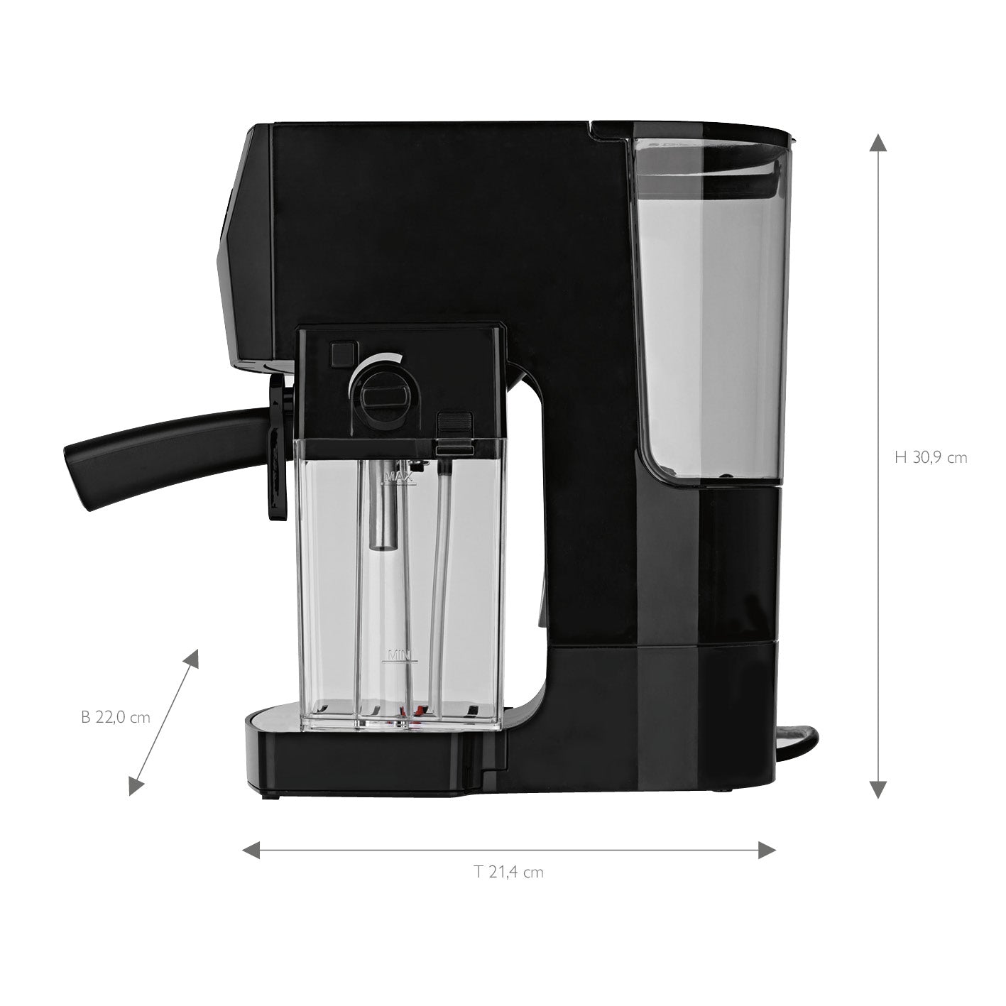 Beem Espresso-Classico II portafiltro 15 bar 1,4 L latte