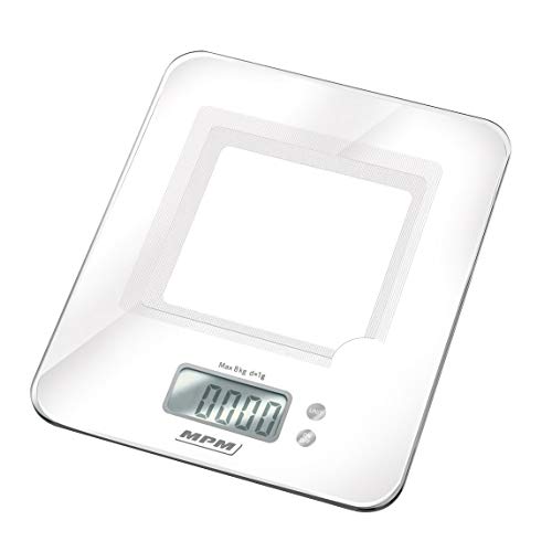 MPM MWK-03 Bilancia Cucina Digitale 8 kg Grigio