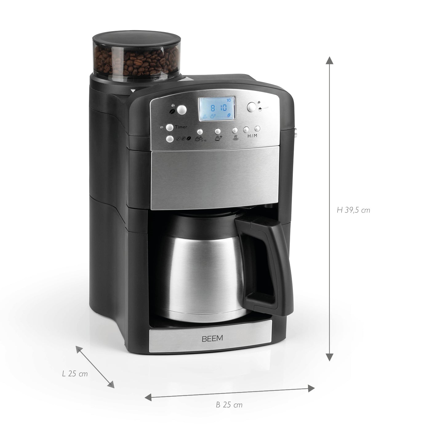 Beem Fresh-Aroma-Perfect caffettiera filtro thermo 10 tazze