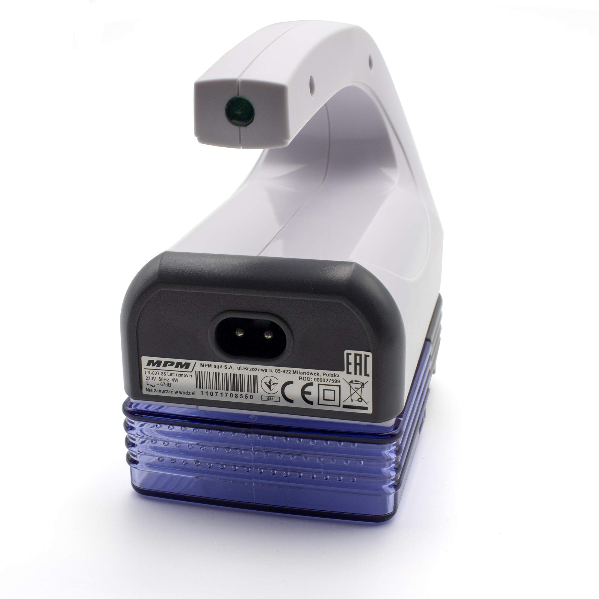 MPM LR-027-86 levapelucchi elettrico a batteria con 3 altezze
