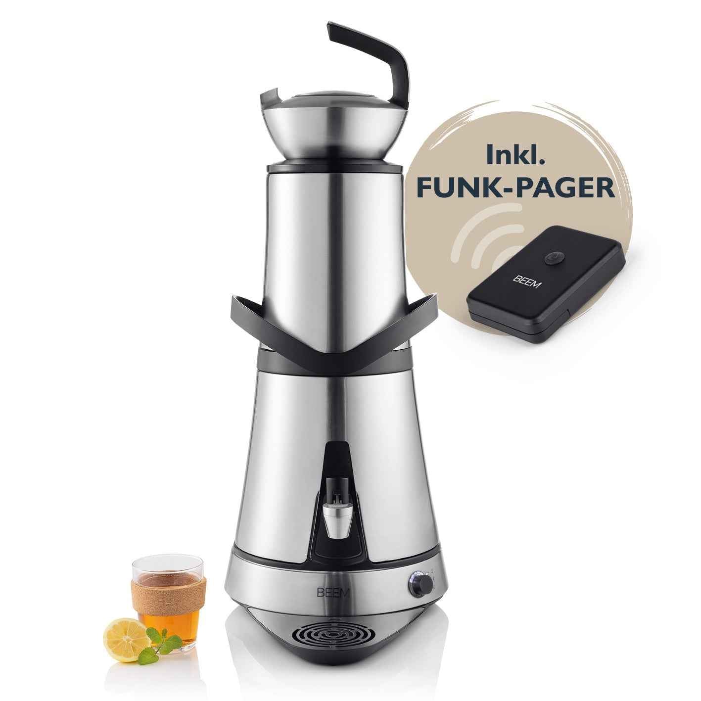 Beem Amira samovar 10 L con dispenser e teiera 1,2 L