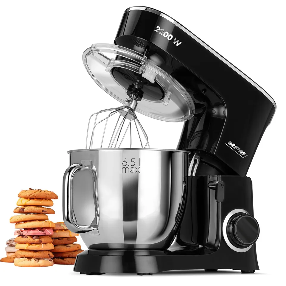 MPM MRK-19 Robot Cucina Planetaria 6,5L 2200W Acciaio