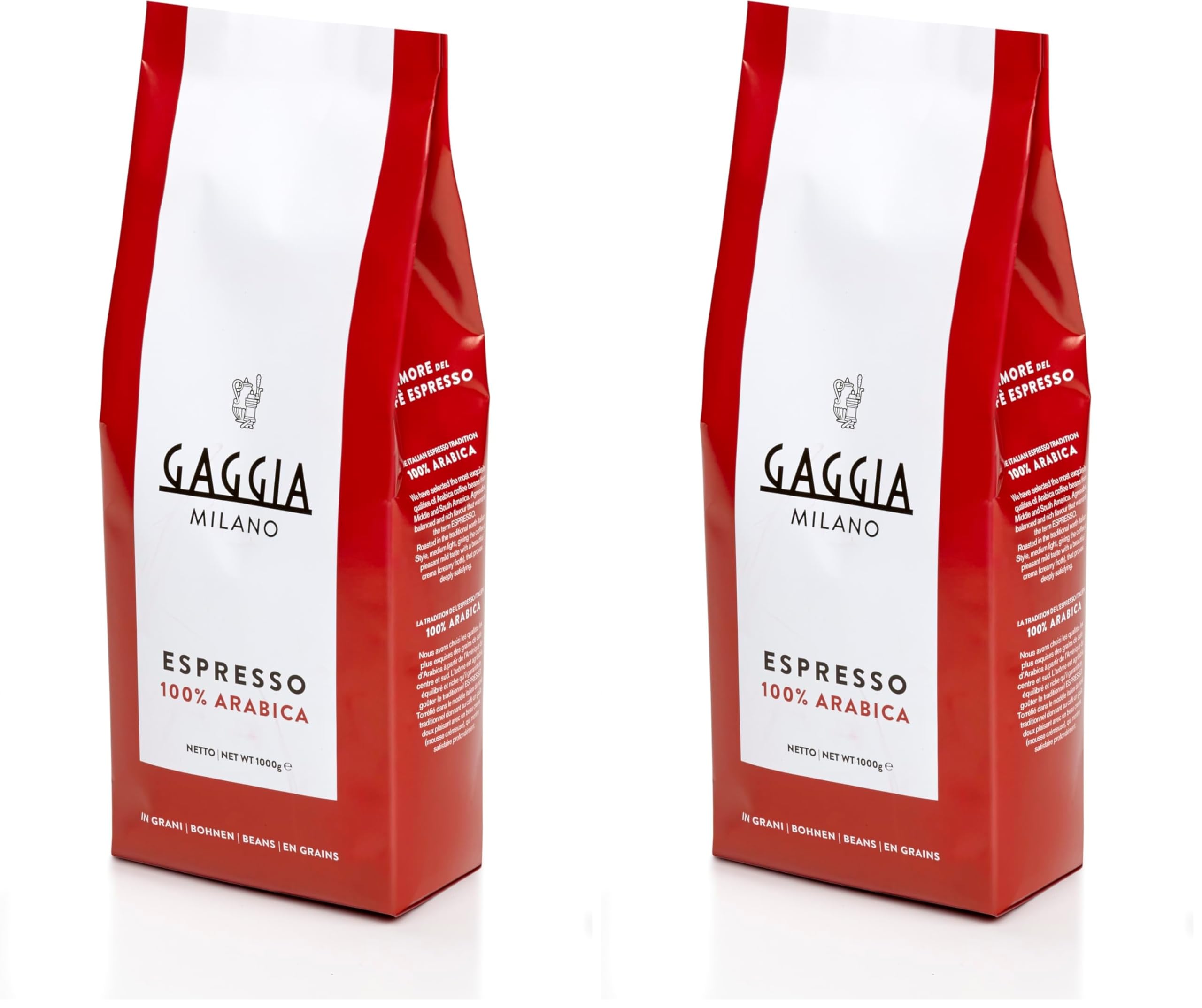 Gaggia Caffè Arabica in Grani 1 kg 100% Arabica fruttato
