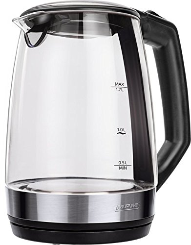 MPM MCZ-83 bollitore vetro 1,7L 2200W retroilluminato