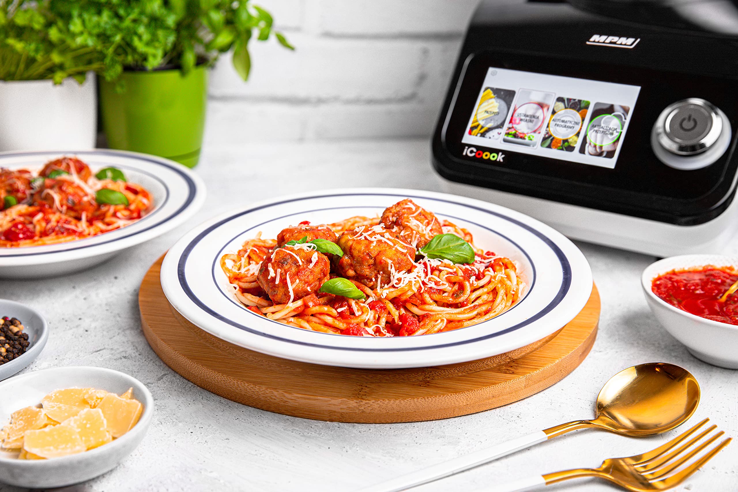 MPM iCoook MRK-18 Robot Cucina 3,5 L 12 Velocità Turbo