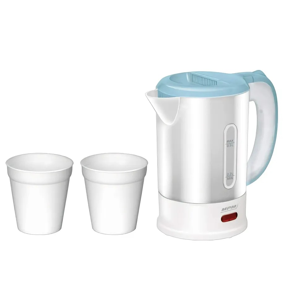 MPM MCZ-88 bollitore viaggio 0,5 L bianco 1100 W 2 tazze