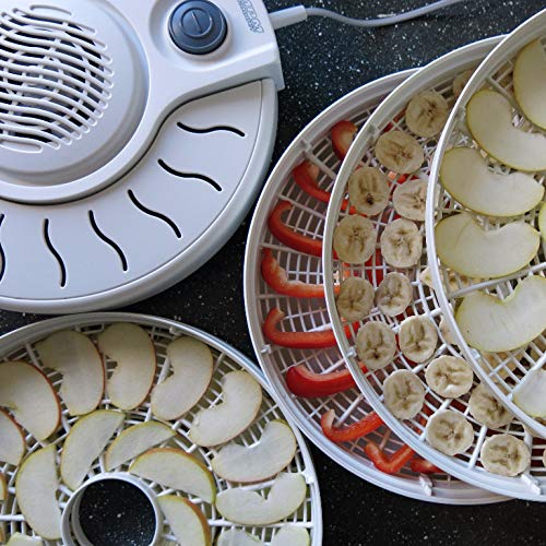 MPM MSG-01 Essiccatore Alimentare 5 Vassoi 250W Bianco