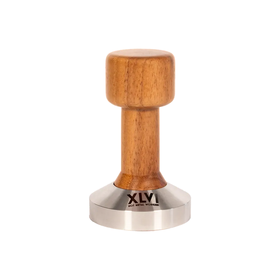 XLVI Accessori Pressino Legno di Noce pressacaffè barista