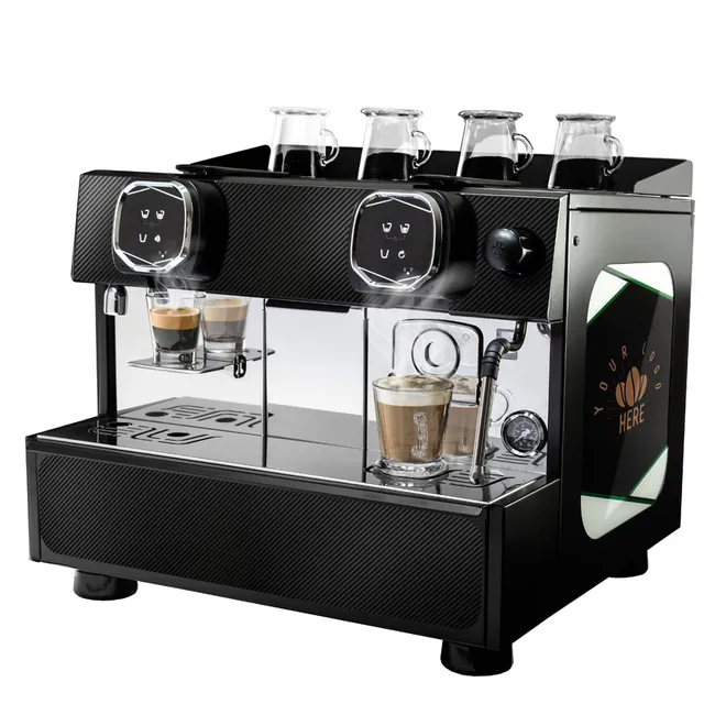 Capitani Deluxe macchina caffe capsule 2 gruppi inox