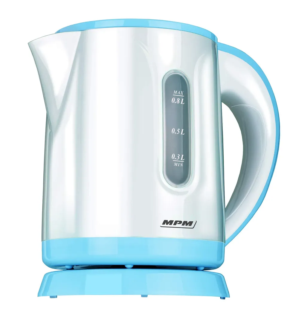 MPM MCZ-47 bollitore elettrico senza fili 0,8L 1100W bianco