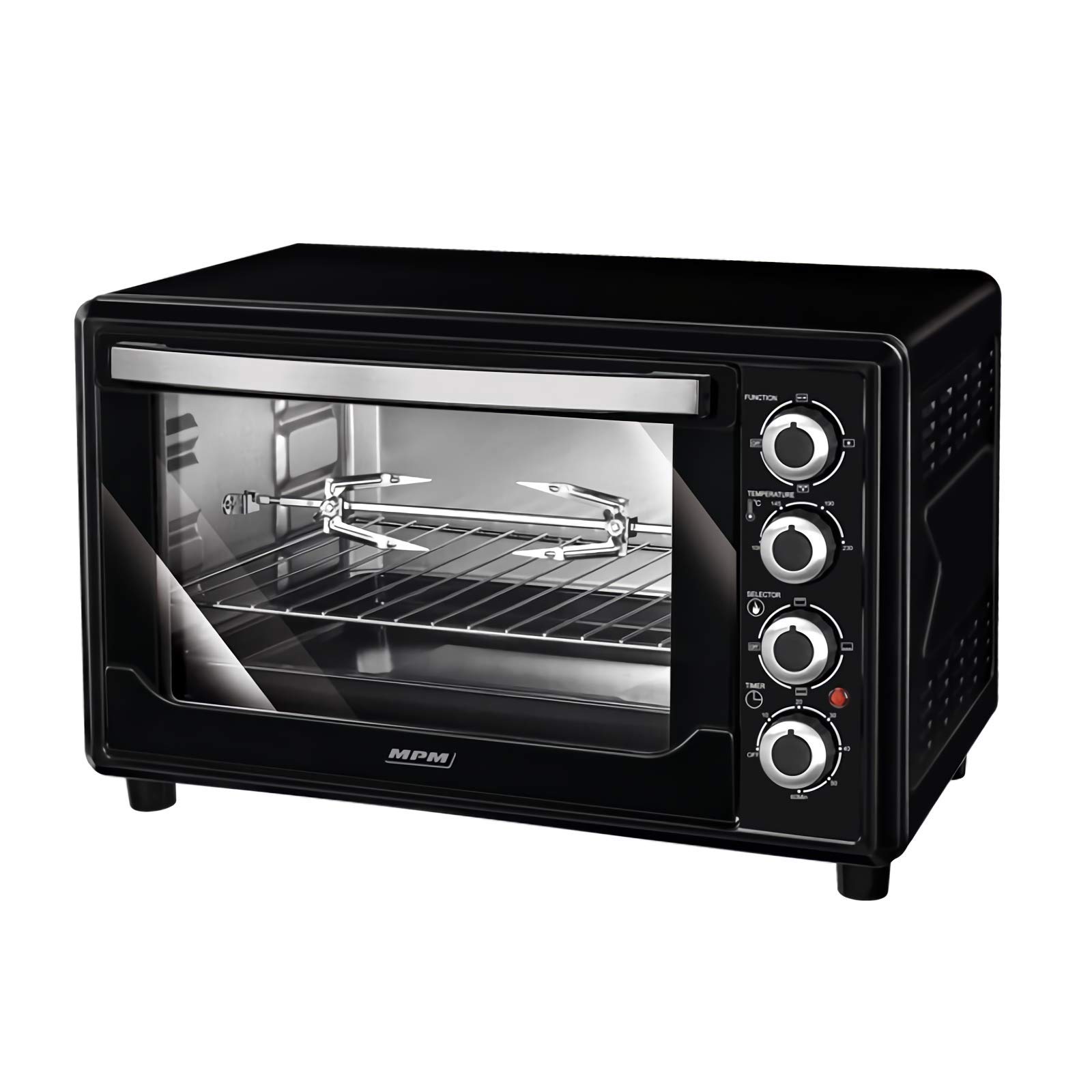 MPM MPE-07T Forno Elettrico Ventilato 45 L Nero 2000W