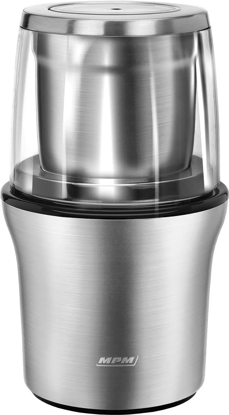 MPM MMK-06M Macinacaffè Elettrico 2x70g Acciaio 200W