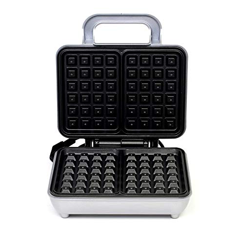 MPM MGO-38 Cialdiera Argento 1000W 2 Cialde Belghe
