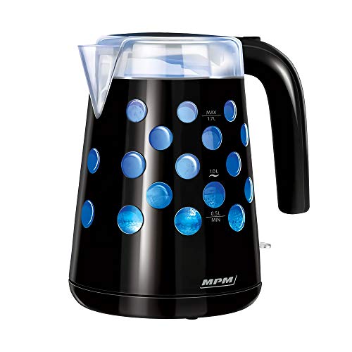 MPM MCZ-86/C bollitore elettrico 1,7 L nero 2200W